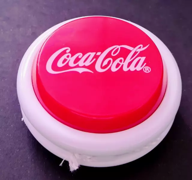 YO YO 🪀 Coca-Cola COKE YoYo 🪀 Red & White Yo-Yo 🪀 Excellent - Minor Scuffing