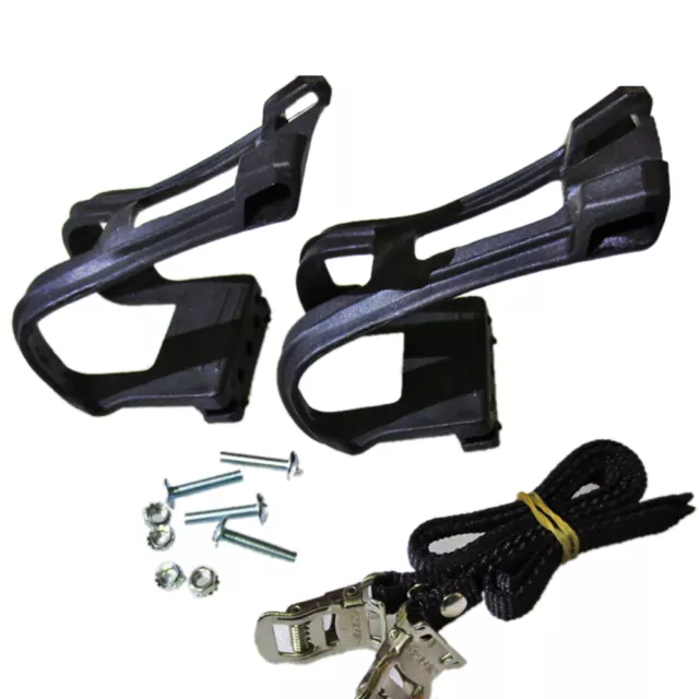 Gear Bike Bicycle Cycling Pedal Toe Straps Foot Clip Straps Binding Belt_jr