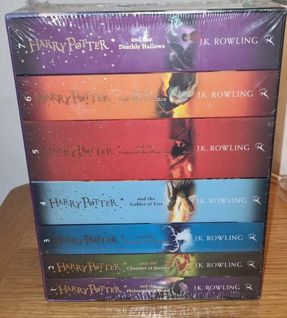 HARRY POTTER COMPLETE Full 7 Books Box Set Collection J K Rowling Brand ...
