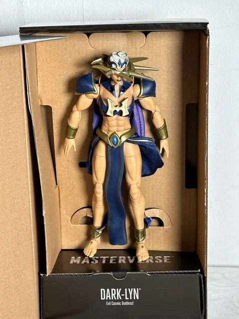 Masters Of The Universe Masterverse Figura Azione Dark-Lyn Deluxe - 19,5 Cm Con Accessori E Articolazioni Premium