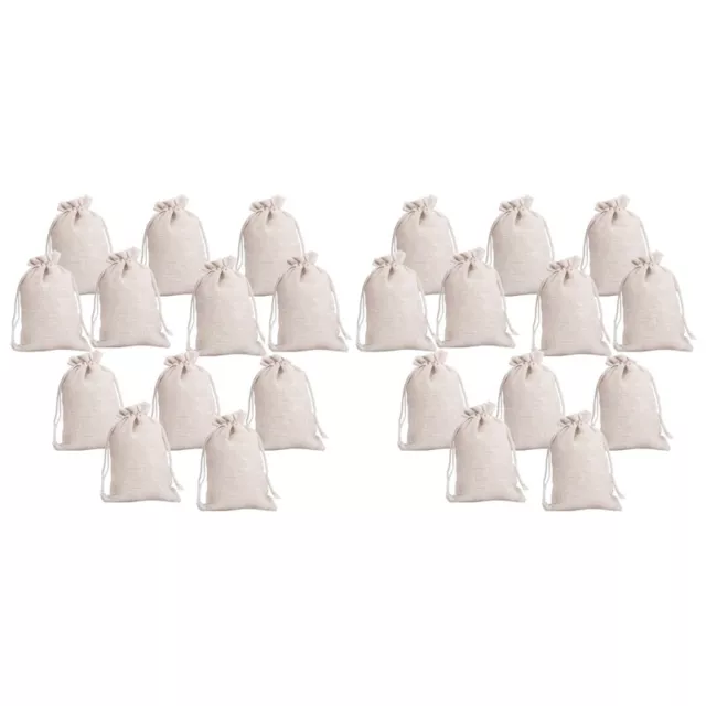 24 RéUtilisable Mousseline Tissu Cadeau Bonbons Faveur Sac Pochettes Q7B7