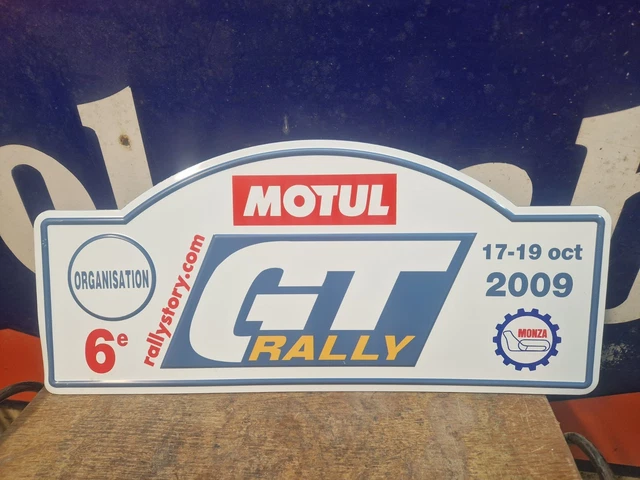 RALLY PLATE: A 1960s Rallye Monte-Carlo Controle plate, embossed and