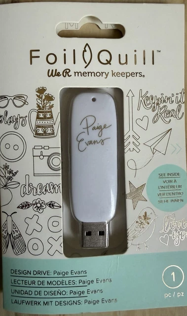 We R Memory Keepers Foil Quill USB Modular Storage System - Craft Organization With Charging