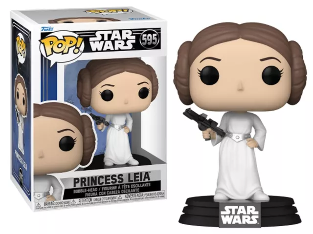 Figurine - Pop! Star Wars IV Un Nouvel Espoir - Princess Leia - N° 595 - Funko