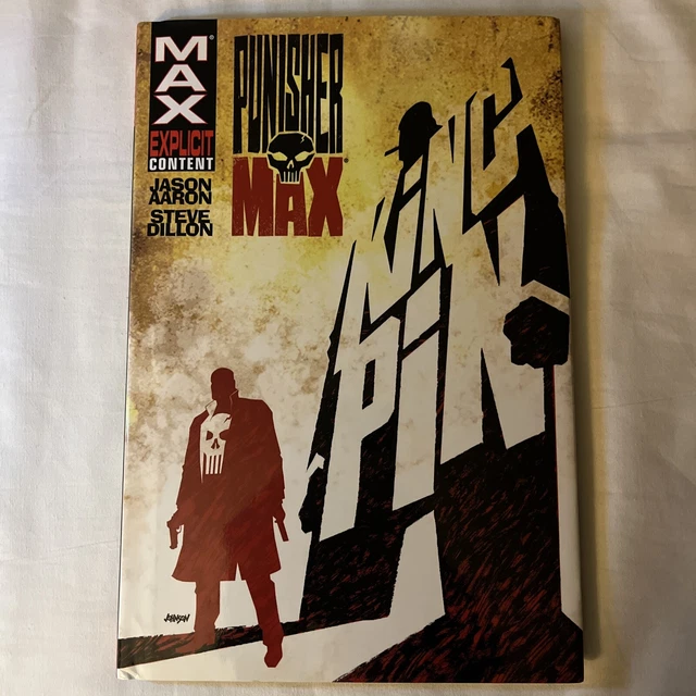 Punisher Max: Kingpin HARDCOVER Marvel Graphic Comic Novel