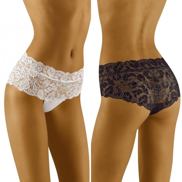 Culotte Haute WOLBAR ROMA - Noire, Blanche Ou Beige - Taille M à 2XL - Microfibre