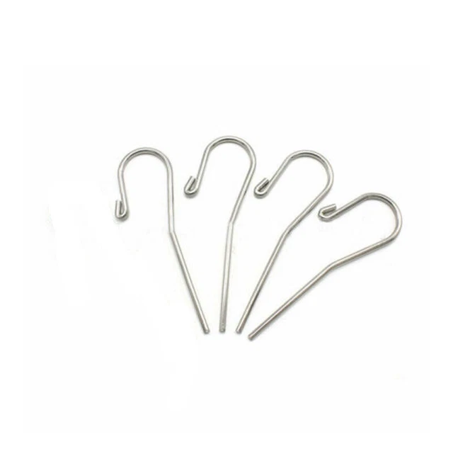4Pcs Dental Stainless Steel Lip Hook Apex Locator Finder Free Ship