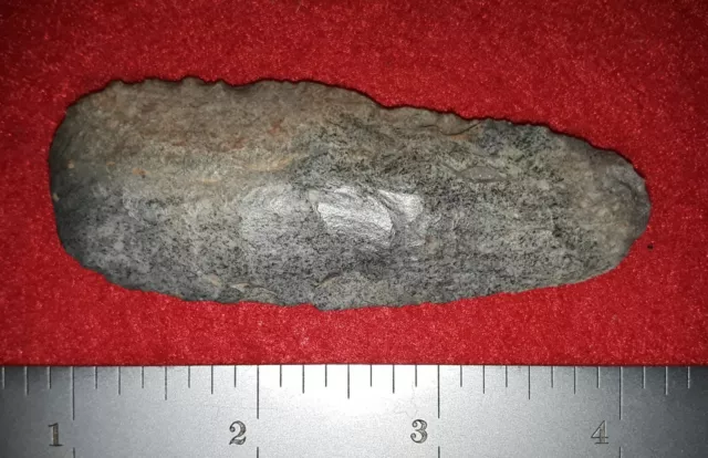 C18-11:  3-1/4 in. Paleo/Early Archaic Knife from Southern Indiana