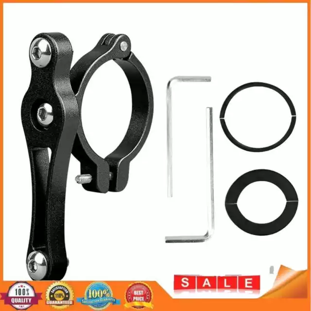 3pcs Bicycle Water Bottle Cage Adapter Seat Mount(Black Single Screw)