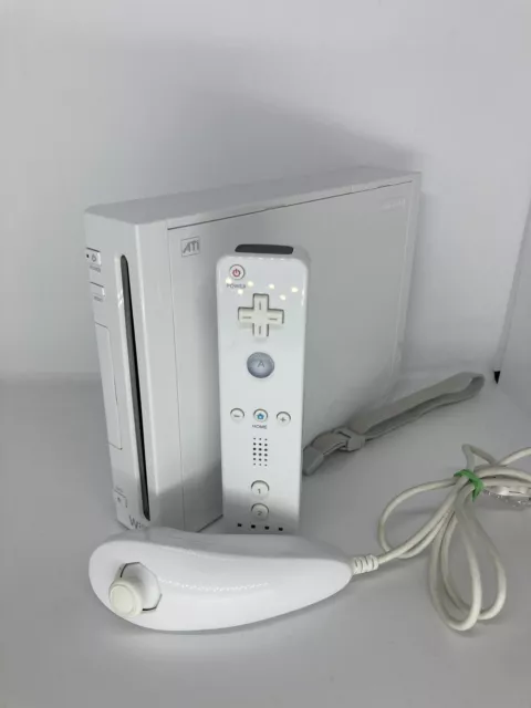 Nintendo Wii Konsole Weiß Mit Controller RVL-001