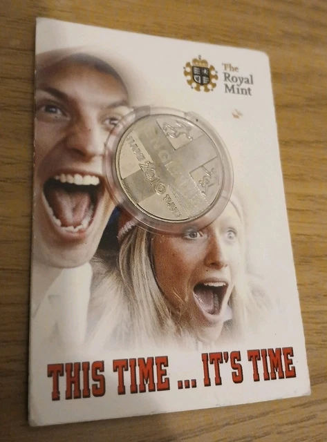 THE ROYAL MINT 2010 World Cup Collectors Coin 'Come On England