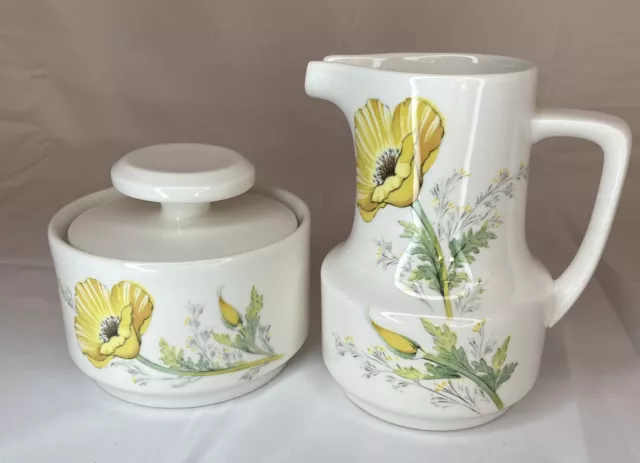 Noritake Buttercup Sugar And Creamer Dish Set