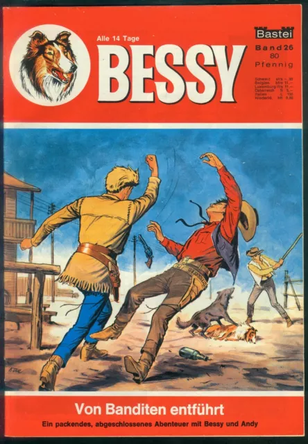 Bessy Nr.26 - TOP Z1 ORIGINAL ERSTAUFLAGE BASTEI COMICHEFT Willy Vandersteen