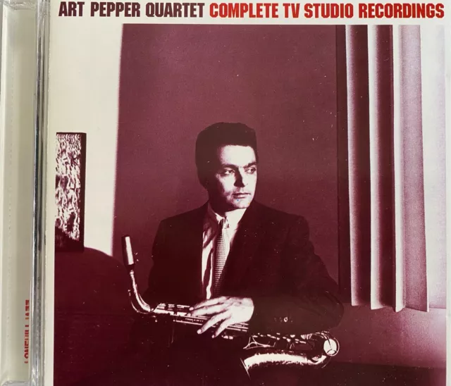 ART PEPPER QUARTET - Complete TV Studio Recordings CD 2005 Lone Hill AS NEW!