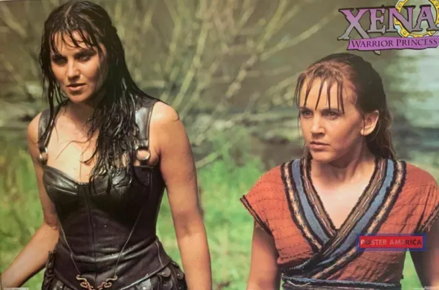 XENA WARRIOR PRINCESS Lucy Lawless & Renee O’Connor Rare Vintage Poster ...