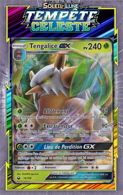 Tengalice GX - SL07:Celestial Storm - 14/168 - New French Pokemon Card