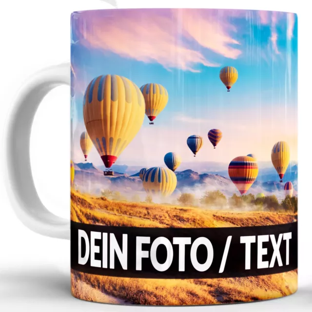 Tasse Bedruckt mit Text personalisiert Foto bedrucken Becher personalisieren