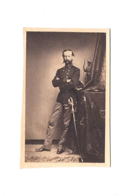 CDV Foto K.u.k. Soldat / Kaiserjäger ? - 1860er