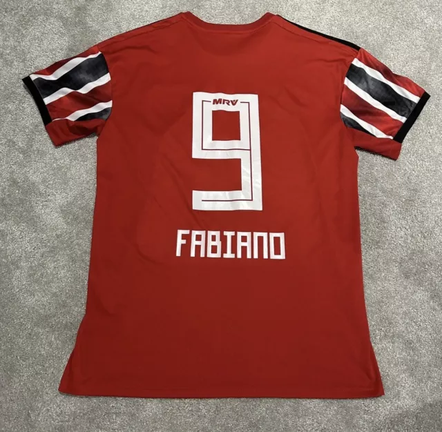 São Paulo 2019 Away Shirt Adidas Fabiano Size Large Excellent Condition Rare 2