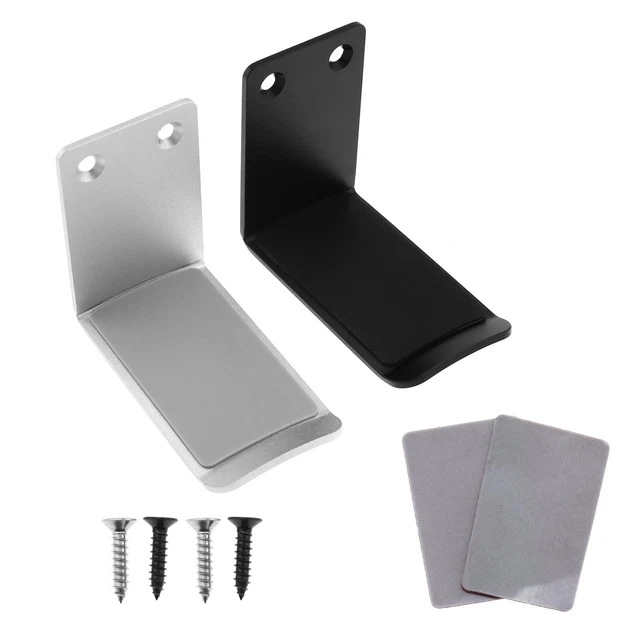 Headset Holder with Screw and Adhesive Headphone Stand Universal Display Durable