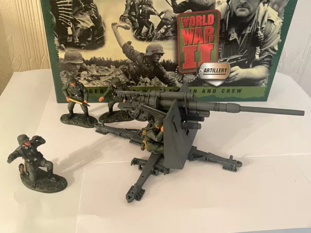 Britains 17246 World War 2 Artillery - German 88-mm Flak Gun And Crew