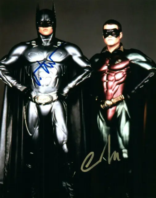 Val Kilmer Chris O'Donnell autographed signed 8x10 photo picture and COA