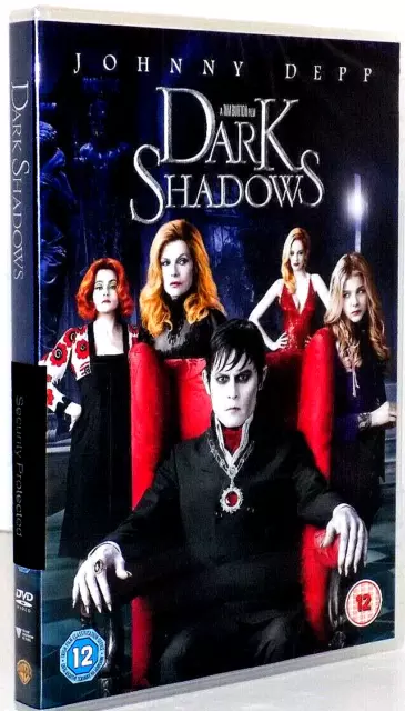 Dark Shadows  DVD (2013) Johnny Depp, Michelle Pfeiffer, Eva Green, Alice Cooper