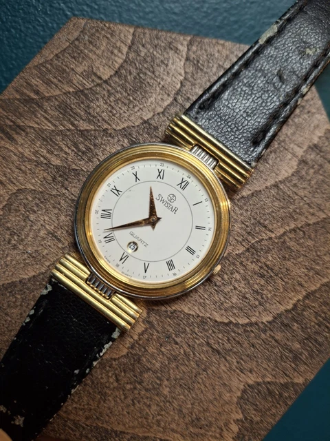 Montre Swistar Suisse 34mm | Boîtier Tungstène, Verre Saphir, Mouvement Quartz - Neuve Avec étiquettes