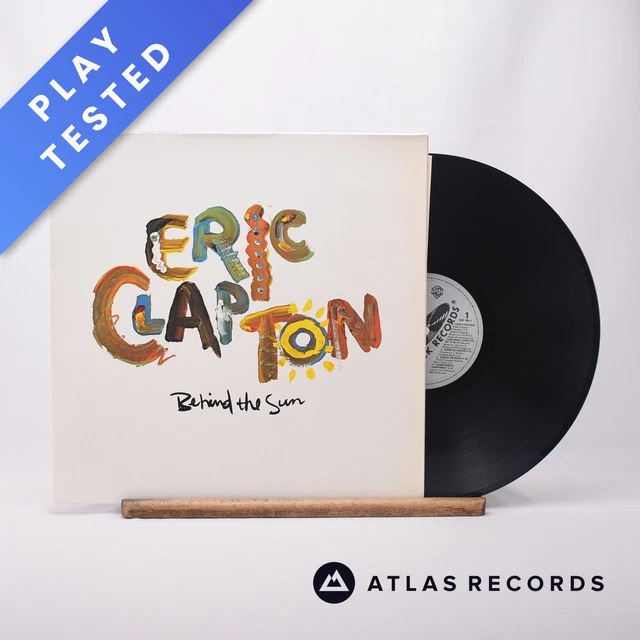 ERIC CLAPTON BEHIND The Sun Gatefold LP Album Vinyl Record 925 166-1 ...