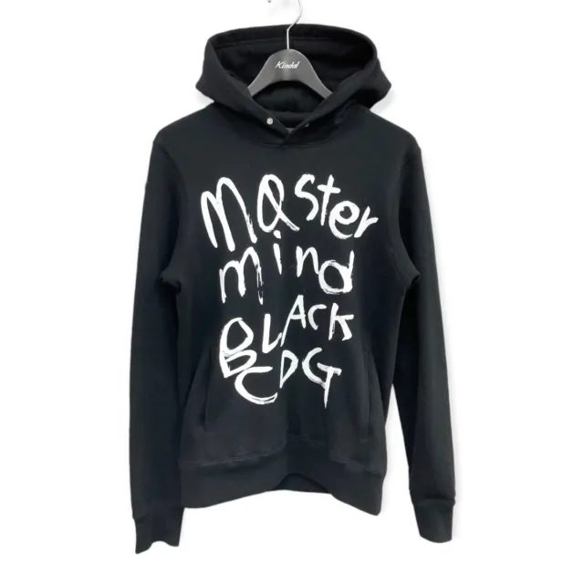 Mastermind Japan × Comme Des Garcons Hoodie 22A Black Men S Chest 19.29 in Used