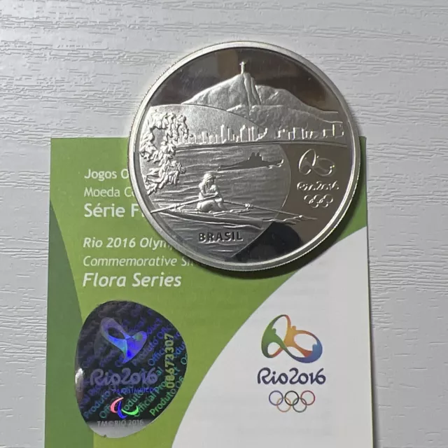 2016 Brazil Rio 2016 Olympic Silver Coin WSC#13