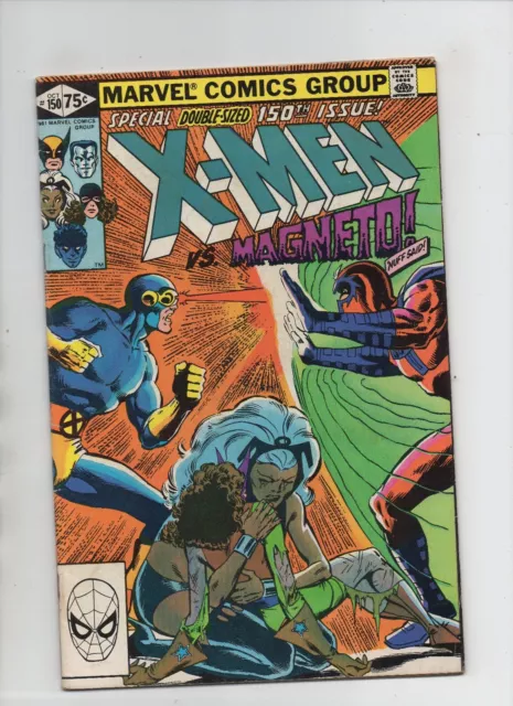 Uncanny X-Men #150 - Double Sized Issue - X-Men VS Magneto - (Grade 7.0) 1981