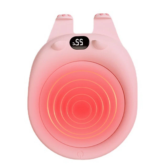 Calentadores de taza de café taza de café con posavasos de temperatura constante (rosa)