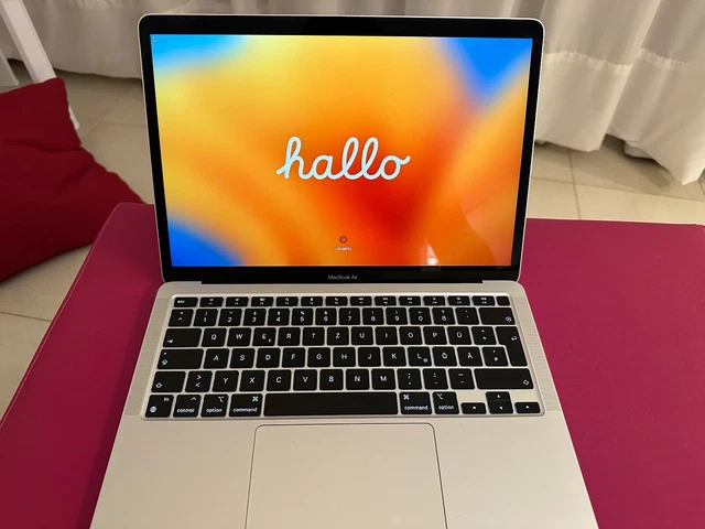 Apple MacBook Air 13,3 Zoll (33,78 cm) Notebook 2020 M1 8GB 256GB QWERTZ de