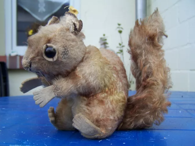 Altes Eichhörnchen von Steiff aus den 50/60 er Jahren