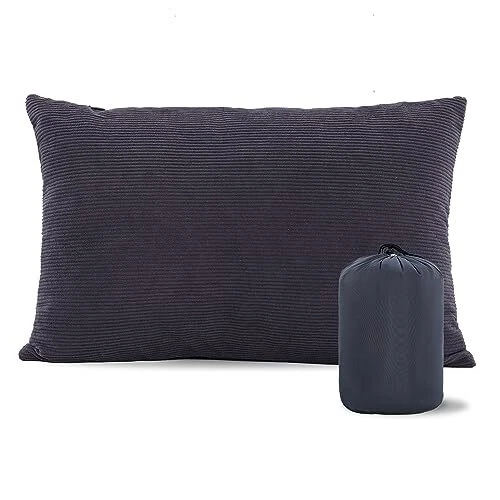 Camping Pillow,Compressible Lightweight Travel Pillows,Hammock and Small Grey