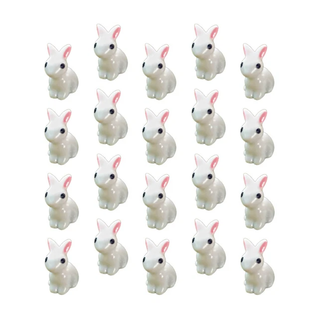 35 Pcs Miniatur Moos Landschaft Spielset Garten Harz Lanscape Decor