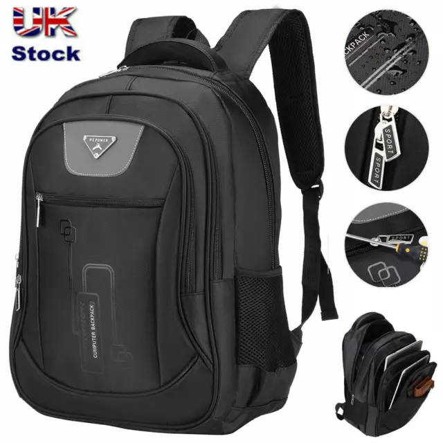 BAIGIO Laptop Backpack Large Waterproof Travel Rucksack Men Women Boy School Bag