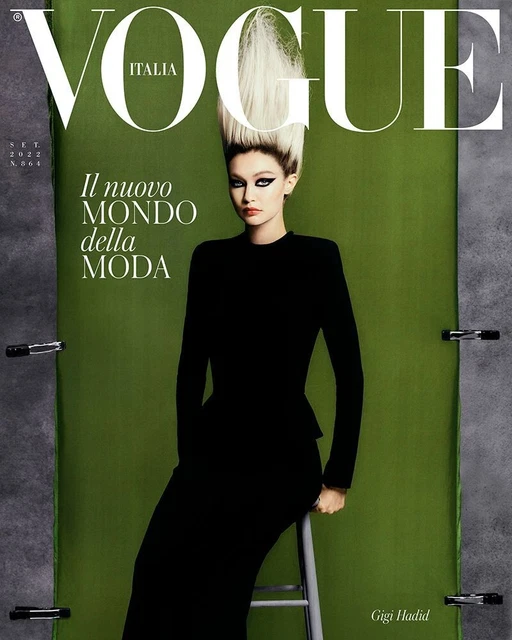 VOGUE MAGAZINE ITALIA July 2019 Gigi Hadid £125.83 - PicClick UK