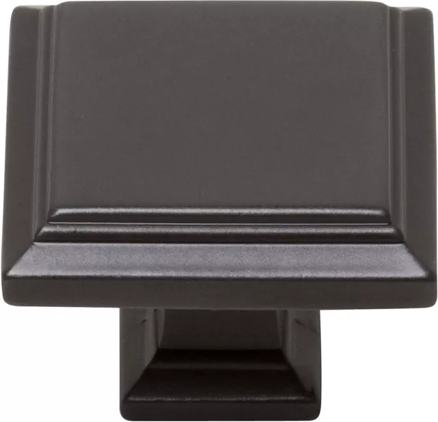 Atlas Homewares 289-MB Sutton Place Modern Bronze 1.25-Inch Square Knob