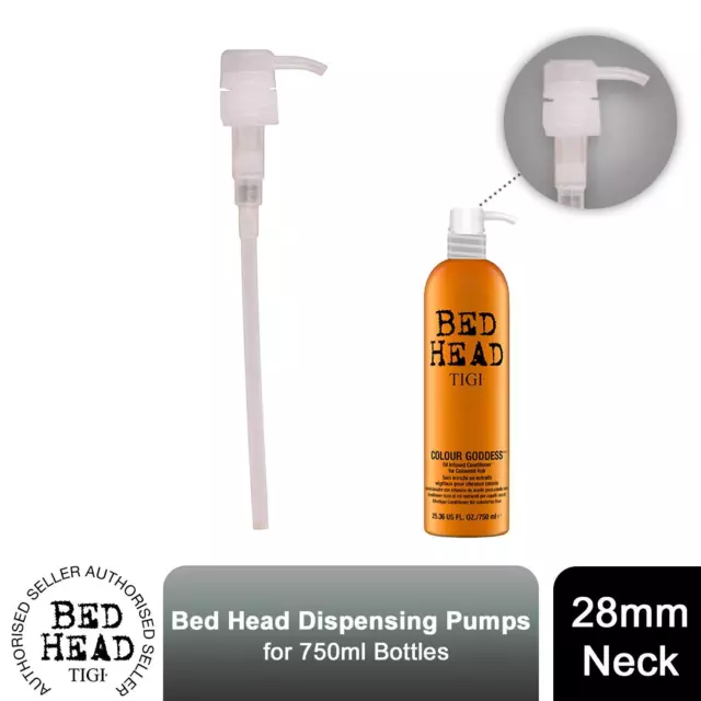 Tigi Bed Head Dispensing Pump Fit with 750ml Bottles, 28mm Neck