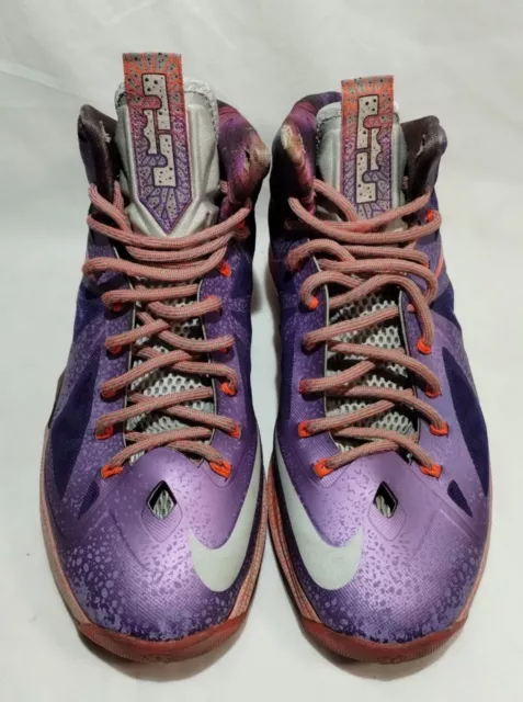 NIKE LEBRON X 10 All Star Area 72 Mens Size 8 Purple Orange Galaxy 583108-500 $76.40 - PicClick Nike Lebron X 10 All Star Area 72 Mens Size 8 Purple Orange Galaxy 583108-500 $76.40 - Picclick