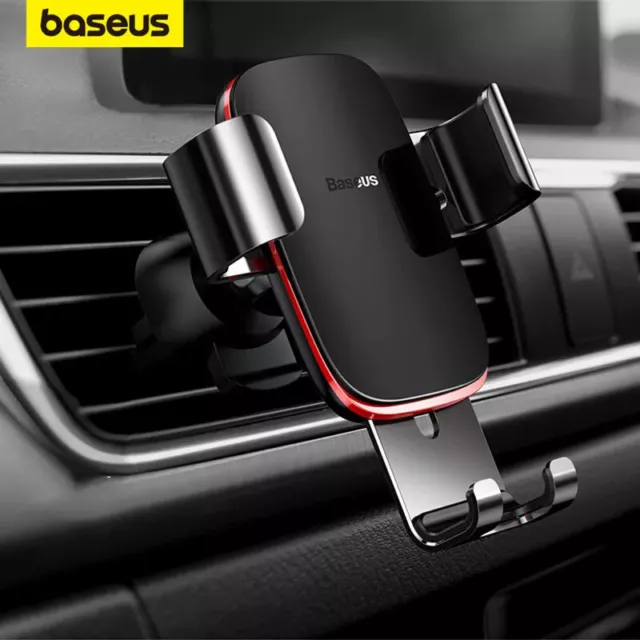 Baseus Gravity Car Phone Holder Air Vent Outlet Clip Mount Universal GPS Stand