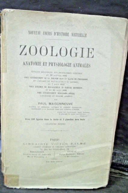 l ments d'Histoire Naturelle. Animaux by Gaston Bonnier - Alibris