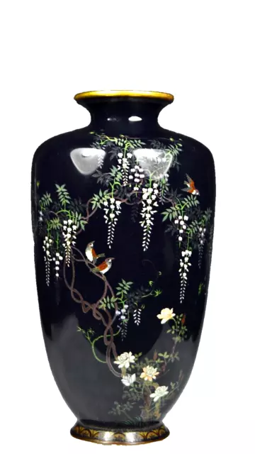 japanese cloisonne vase meiji