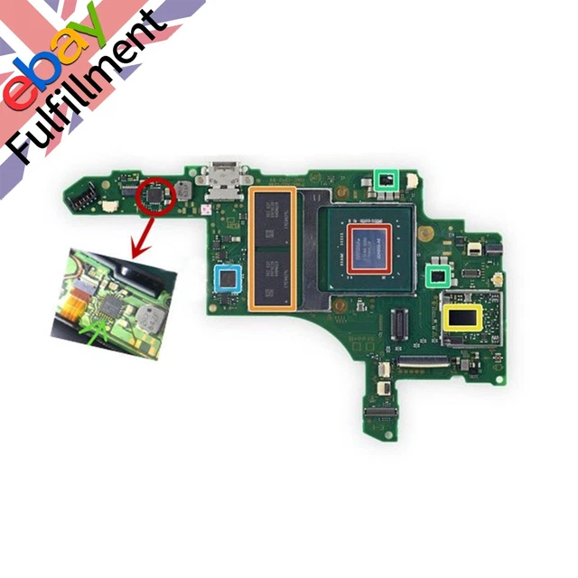 PROFESSIONAL MOTHERBOARD BATTERY Charging IC Chip For Nintendo Switch ...