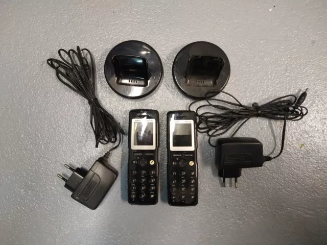 2 Stück AGFEO DECT 50  Systemtelefone komplett