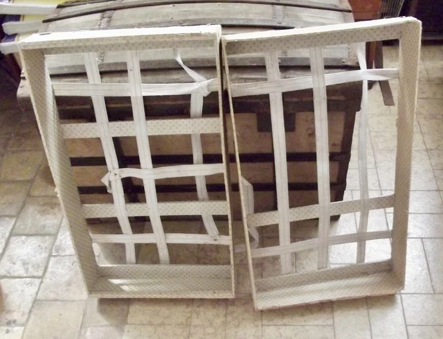 Antiguo Cesta para Cofre Caja Maleta Coche Pirata Capri Vintage