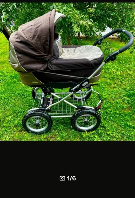 Emmaljunga Kombi Kinderwagen Buggy Gebraucht TOP ZUSTAND