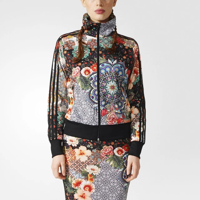 Adidas firebird floral best sale